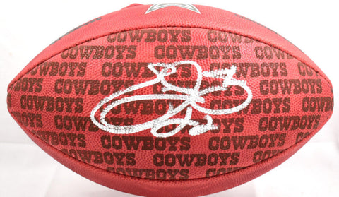 Emmitt Smith Signed Cowboys Showcase Limited Edition Duke Football-BeckettW Holo