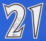 Kevin Garnett Signed Timberwolves Mitchell & Ness 03-04 Blue Swingman Jersey