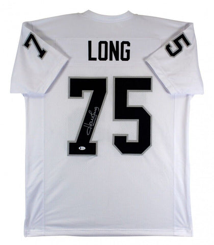 Howie Long Signed Oakland Raiders Jersey (Beckett) Super Bowl XVIII Champ/HOF DE