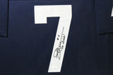 JOE THEISMANN (Notre Dame Irish TOWER) Signed Autographed Framed Jersey JSA