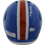 Randy Gradishar Autographed Denver Broncos F/S TB Helmet 2 Insc. Beckett 49151