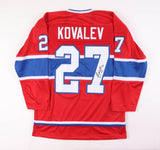 Alexei Kovalev Signed Montreal Canadiens Jersey (JSA) All Star Right Winger