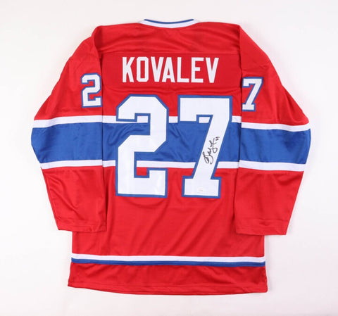 Alexei Kovalev Signed Montreal Canadiens Jersey (JSA) All Star Right Winger