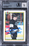Kings Dave Taylor Signed 1990 Bowman #149 Card Auto Gem Mint 10! BAS Slabbed