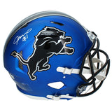 Jameson Williams Autographed Detroit Lions Alternate Authentic Helmet Beckett