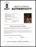 Oscar Robertson, Ray & Weiss Autographed Magazine Page Photo Beckett AE08247