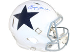 Roger Staubach Autographed Dallas Cowboys Authentic TB Helmet Beckett WIT 52771
