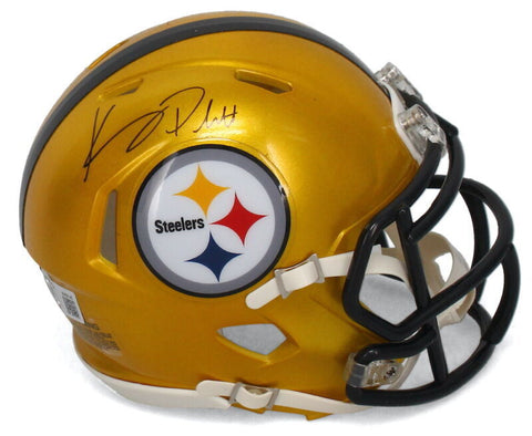 Kenny Pickett Autographed Pittsburgh Steelers Flash Speed Mini Helmet Beckett
