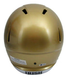 Joe Theismann Signed/Inscr Notre Dame Speed Full Size Rep Helmet Beckett 159757