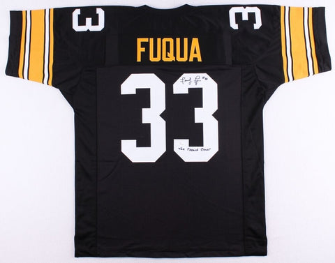 John Fuqua Signed Steelers Jersey Inscribed "The French Count " (JSA COA) 1973