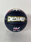 Christian Braun Autographed Denver Nuggets Navy City Edition Basketball BAS COA