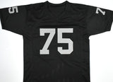 Howie Long Autographed Black Pro Style Jersey - Beckett W Hologram *Black