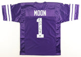 Warren Moon Signed Washington Huskies Jersey Insc "1978 Rose Bowl MVP" (Beckett)
