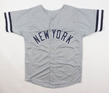 Lou Piniella Signed New York Yankees Road Jersey Inscribed "77-78 WSC" (JSA COA)