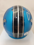AIDAN HUTCHINSON SIGNED DETROIT LIONS 2024 ALTERNATE SPEED MINI HELMET BECKETT