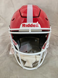 MATTHEW STAFFORD SIGNED GEORGIA BULLDOGS SPEEDFLEX HELMET BECKETT QR