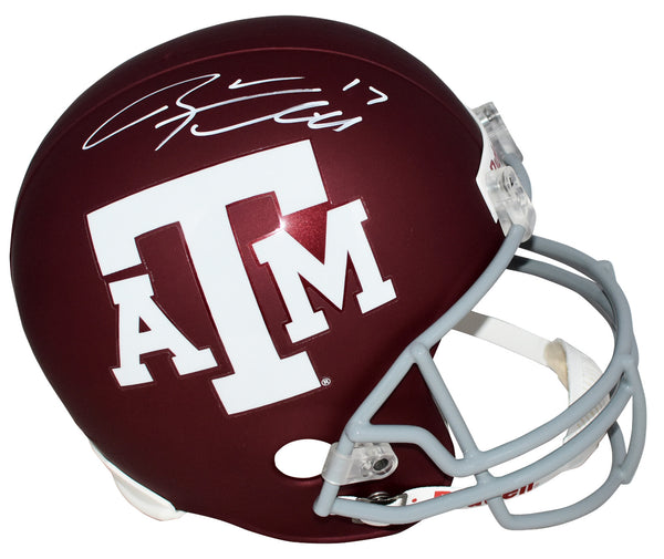 RYAN TANNEHILL AUTOGRAPHED TEXAS A&M AGGIES FULL SIZE HELMET BECKETT