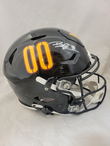 BRIAN ROBINSON JR SIGNED WASHINGTON ALT SPEEDFLEX AUTHENTIC HELMET BECKETT QR