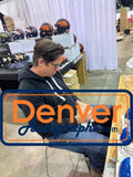 Ed McCaffrey Autographed Denver Broncos TB 75-96 Mini Helmet Beckett WIT 56380