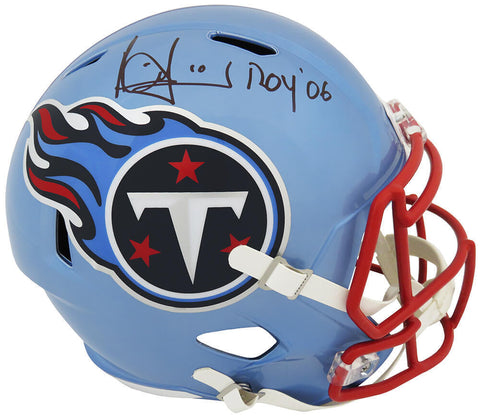 Vince Young Signed Titans FLASH Riddell Full Size Speed Replica Helmet -(SS COA)
