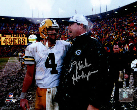 Packers Coach MIKE HOLMGREN Signed 8x10 Photo #1 AUTO ~ Super Bowl XXXI Champ