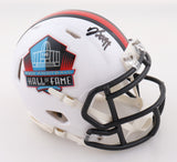 DeMarcus Ware Signed Hall of Fame Logo Mini Helmet (JSA COA) Cowboys & Broncos