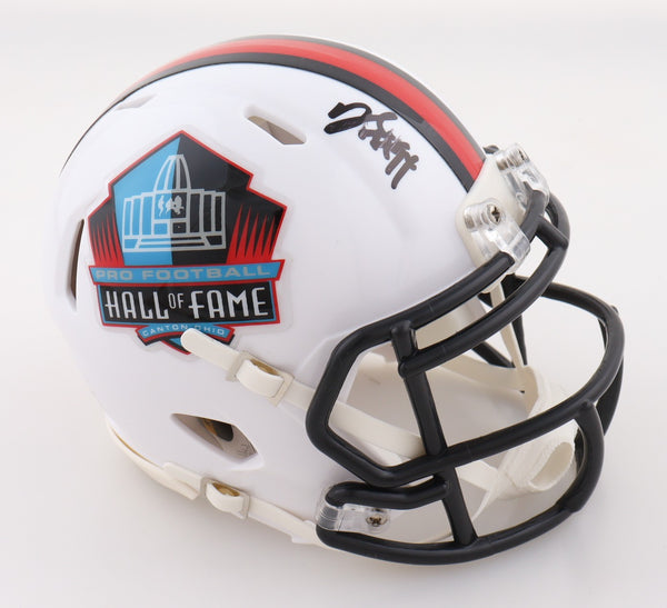 DeMarcus Ware Signed Hall of Fame Logo Mini Helmet (JSA COA) Cowboys & Broncos