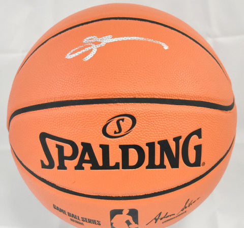 Allen Iverson Autographed NBA Spalding Basketball - Beckett Holo
