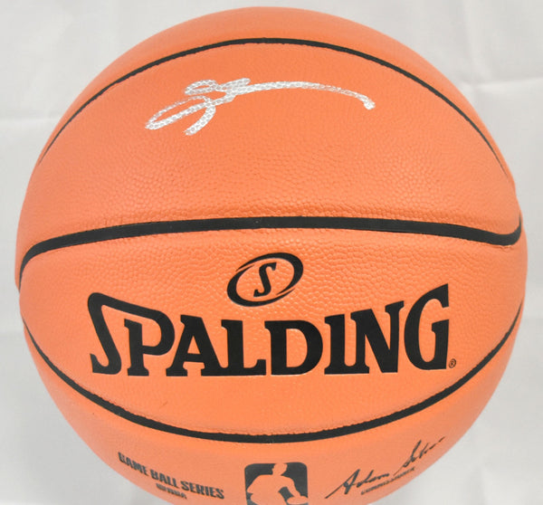 Allen Iverson Autographed NBA Spalding Basketball - Beckett Holo