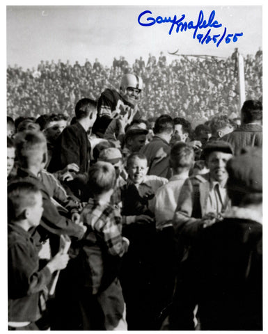 Packers GARY KNAFELC Signed 8x10 AUTO Photo #8 - 1961 & 62 NFL Champ