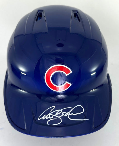 Cubs CRAIG COUNSELL Signed Full Size Chicago Rawlings Replica Helmet AUTO - BAS