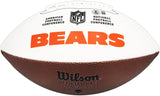 Richard Dent Signed White Logo Football Chicago Bears "HOF 11" Beckett Wit