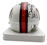 DeMarcus Ware HOF Signed/Autographed Denver Broncos Mini Helmet Beckett 200069