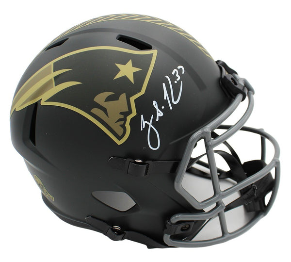 Rodney Harrison Signed New England Patriots Speed Full Size STS 4 NFL Helmet