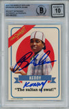 Brandon Adams Signed Card The Sandlot 20 Anniv. Beckett 10 Auto 40731
