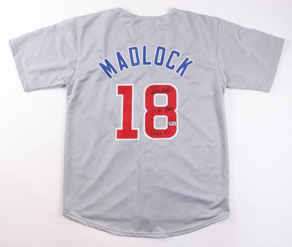 Bill Madlock Signed Chicago Cubs Jersey Inscribed 3xAll Star & 4xNL BC (Beckett)