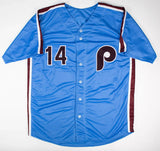 Pete Rose Signed Philadelphia Phillies Jersey (JSA COA) 1980 World Series Champs
