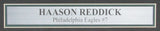 Haason Reddick Autographed 11x14 Photo Philadelphia Eagles Framed JSA 176772