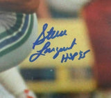 STEVE LARGENT AUTOGRAPHED FRAMED 16X20 PHOTO SEAHAWKS "HOF 95" PSA/DNA ITP 98093