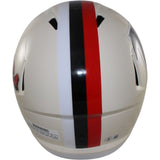 Bijan Robinson Autographed Atlanta Falcons F/S Retro Helmet Beckett WIT 56194