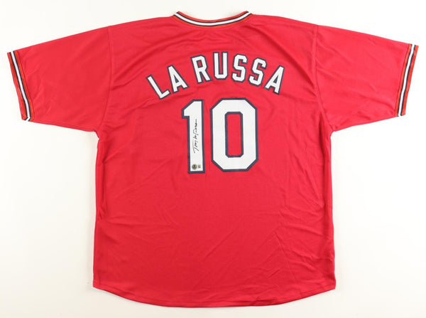 Tony La Russa Signed St. Louis Cardinals Jersey (Beckett) Hall of Fame Manager