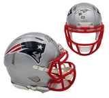 JC Jackson Signed New England Patriots Speed NFL Mini Helmet