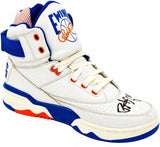 Patrick Ewing Signed White Left Ewing Athletics HI Vintage Shoe BAS