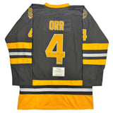 Autographed/Signed Bobby Orr "HOF 79" Boston Bruins Black Jersey Fanatics COA