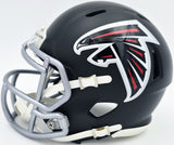 MICHAEL PENIX JR. AUTOGRAPHED FALCONS PURPLE MINI HELMET BECKETT WITNESS 242576