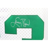 Larry Bird Autographed/Signed Boston Celtics M&N White Jersey Beckett 42038