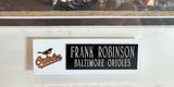 Frank Robinson Signed 8x10 Photo Inscribed "H.O.F. 82" PSA COA