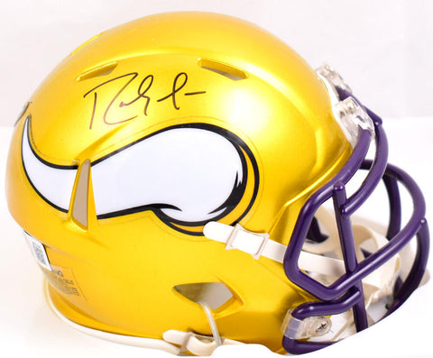 Randy Moss Signed Minnesota Vikings Flash Speed Mini Helmet-Beckett W Holo *thin