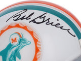 Bob Griese Miami Dolphins Autographed 1972 Throw Back Mini Helmet