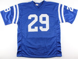 Eric Dickerson Signed Indianapolis Colts Jersey Inscribed "HOF 99" (JSA) All Pro